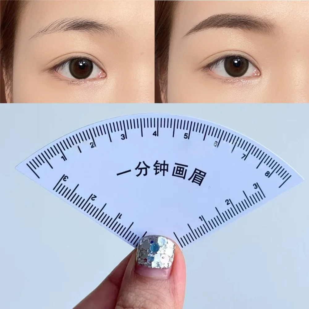 1PC Brow Stencil Vrouwen Instant Wenkbrauw Shaper Multi Stijl Template Kit Snelle Nauwkeurige Vormgeven Magic Tool