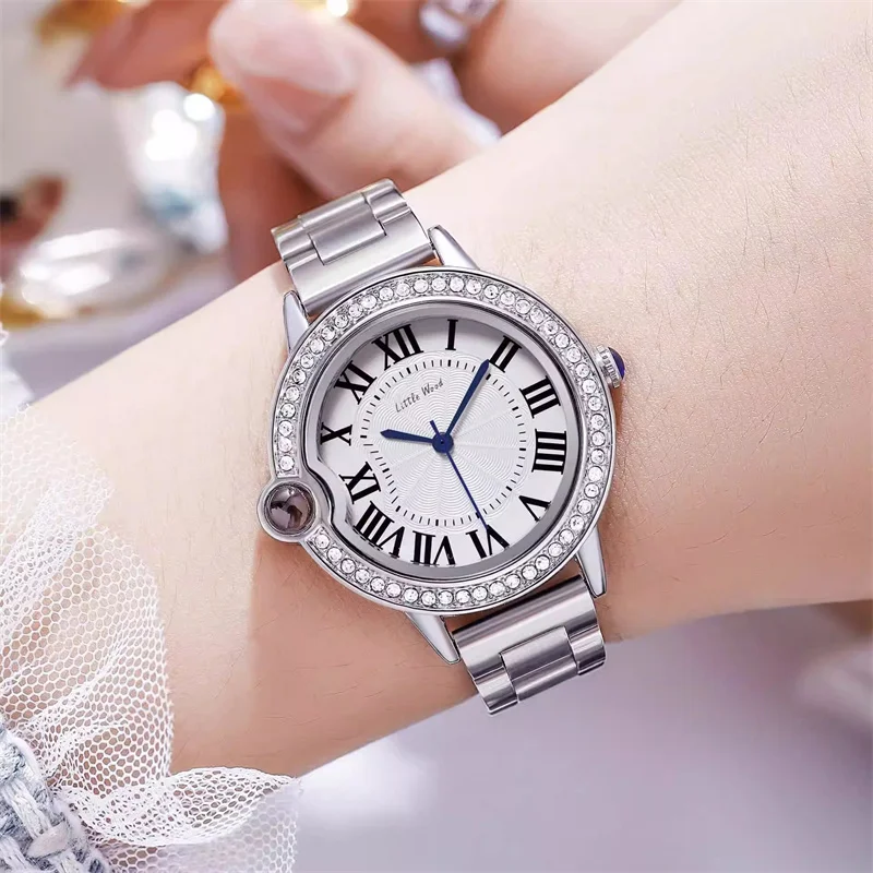 2026 Luxury Women's Luxury Quartz Watch Waterproof Genuine Leather Band Fashion Sporty Style for Daily Wear & Commuting