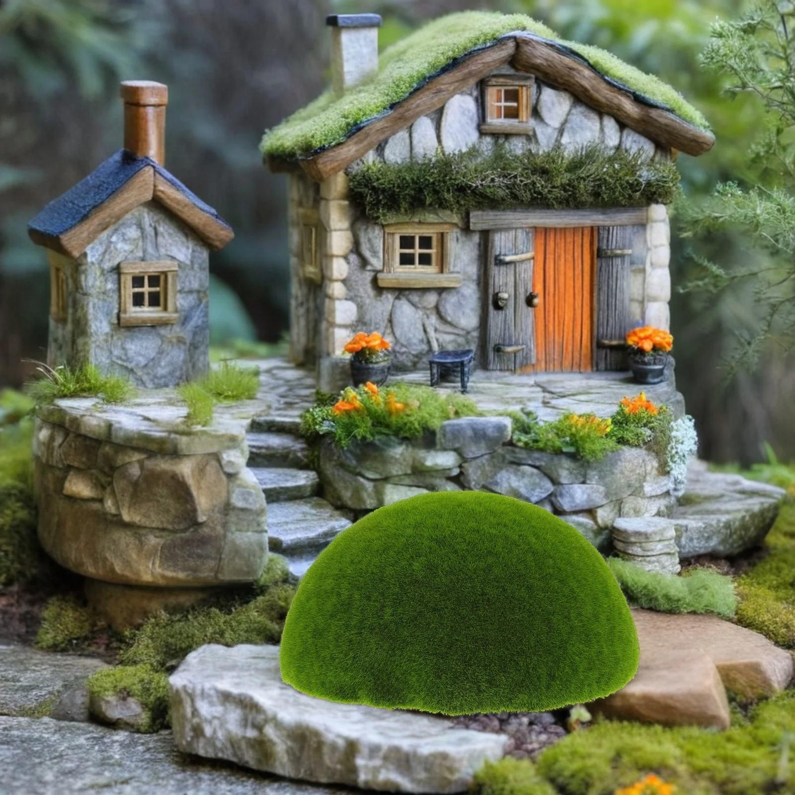 

Realistic Artificial balls Decorative Half Spheres for Flower Arrangement Shop Window Display Decor