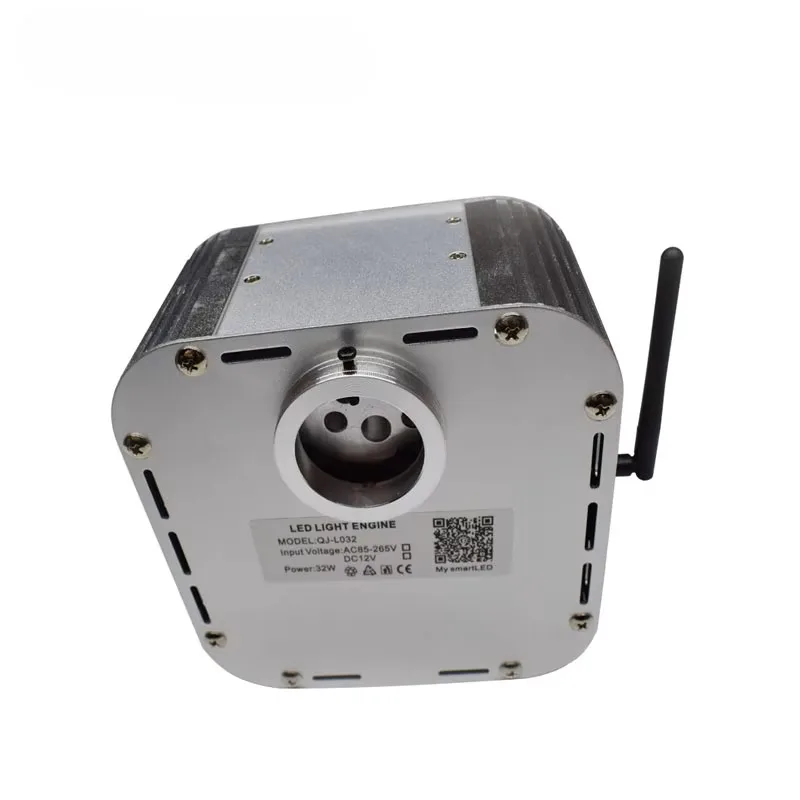 Fibra Óptica LED Light Engine para teto, Twinkle Decore, Bluetooth App, 32W, 1X, RGBW