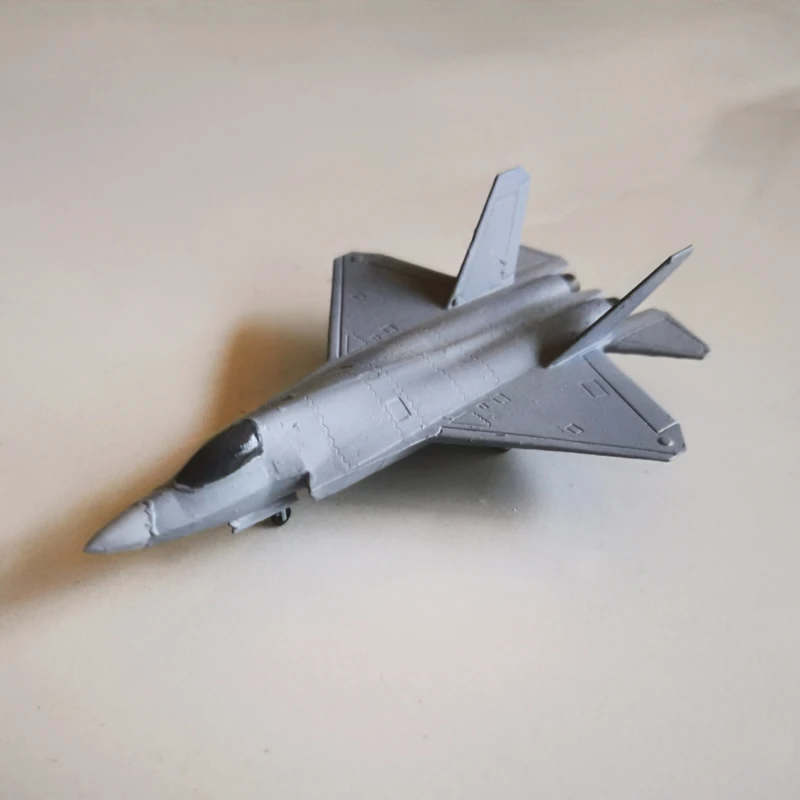 

1PCS 1/200 1/350 Scale J-35A Medium Sized Stealth Multi-purpose Fighter Jet Painted Model Miniature Battle Aircraft for Display