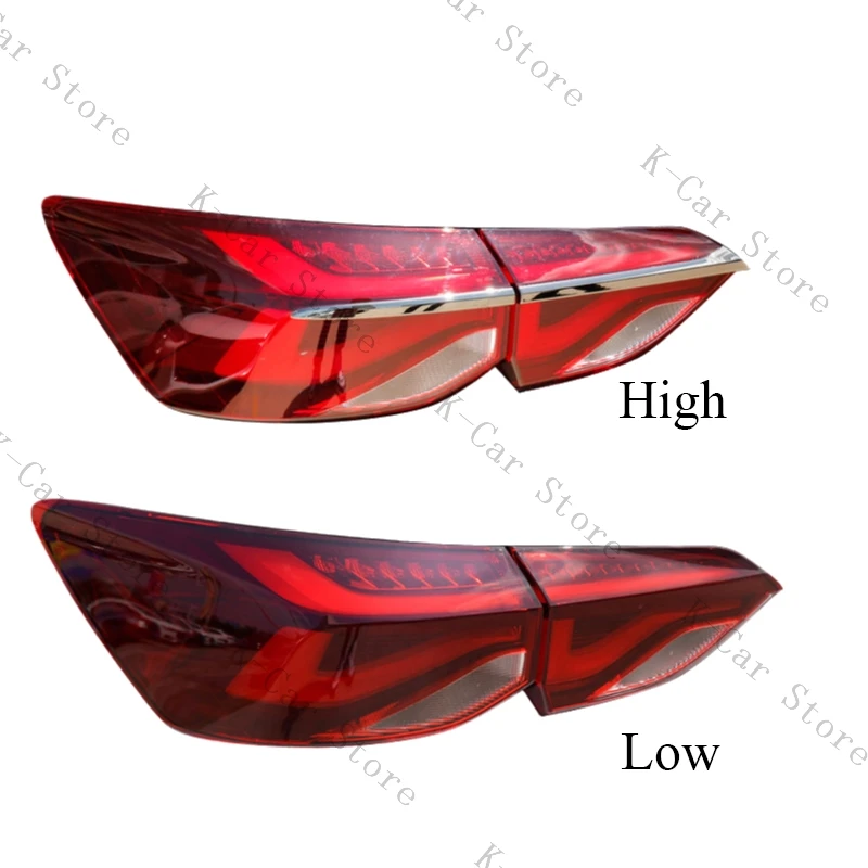 For Chevrolet Monza 2019 2020 2021 Rear Bumper Light Brake Light Reversing Light Turn Signal Lamp Taillight Car Accessories