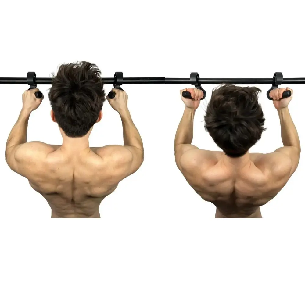 

1 Pair Hook Type Fitness Grip Handle Pull-up 45° Gym Sport Handle Multifunctional Easy To Grip Weightlifting Grip Handle Gym