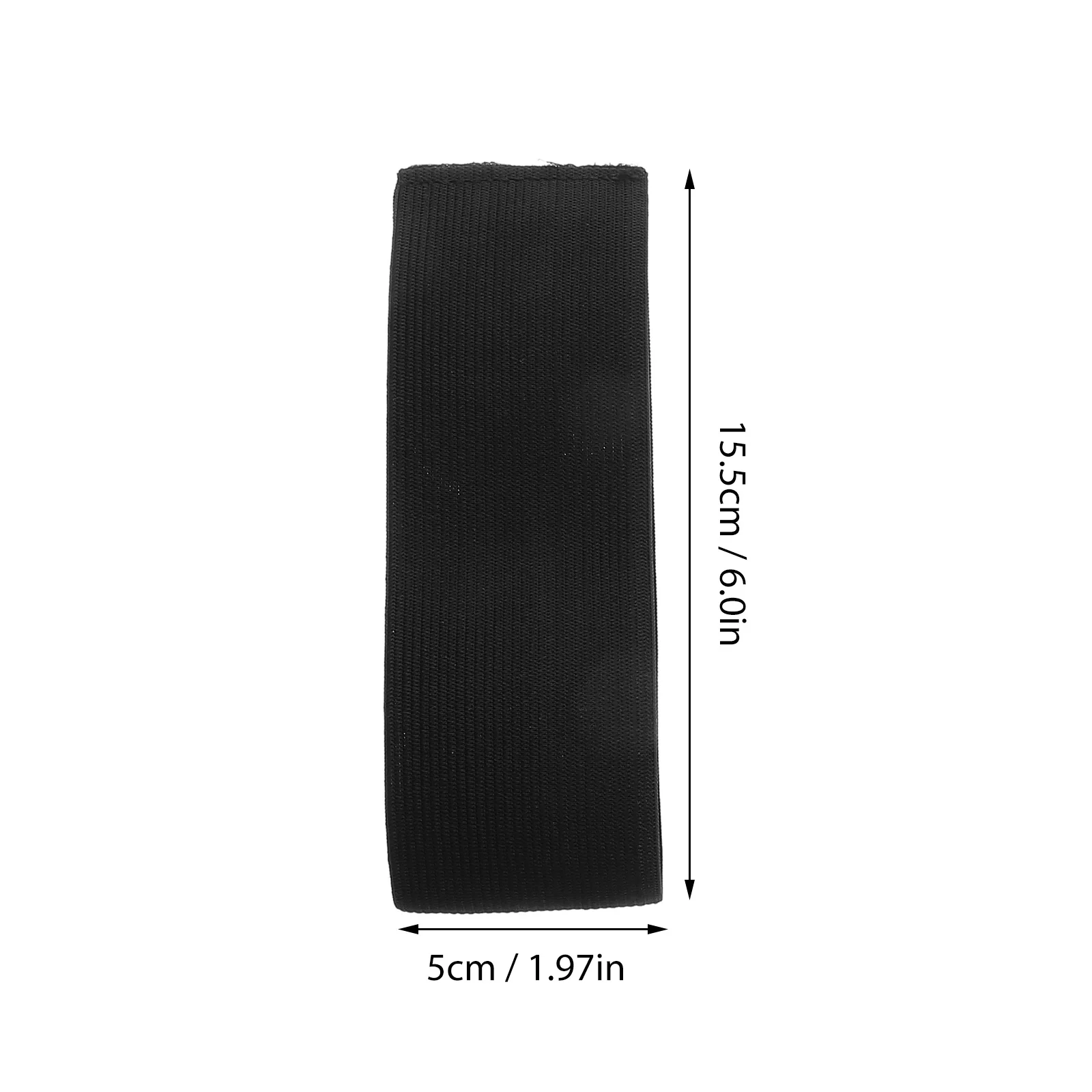 15Pcs Black Memorial Armband Elastic Twill Mourning Band Adjustable Funeral Tribute Honor Ceremony Accessory Elastic Twill Bands