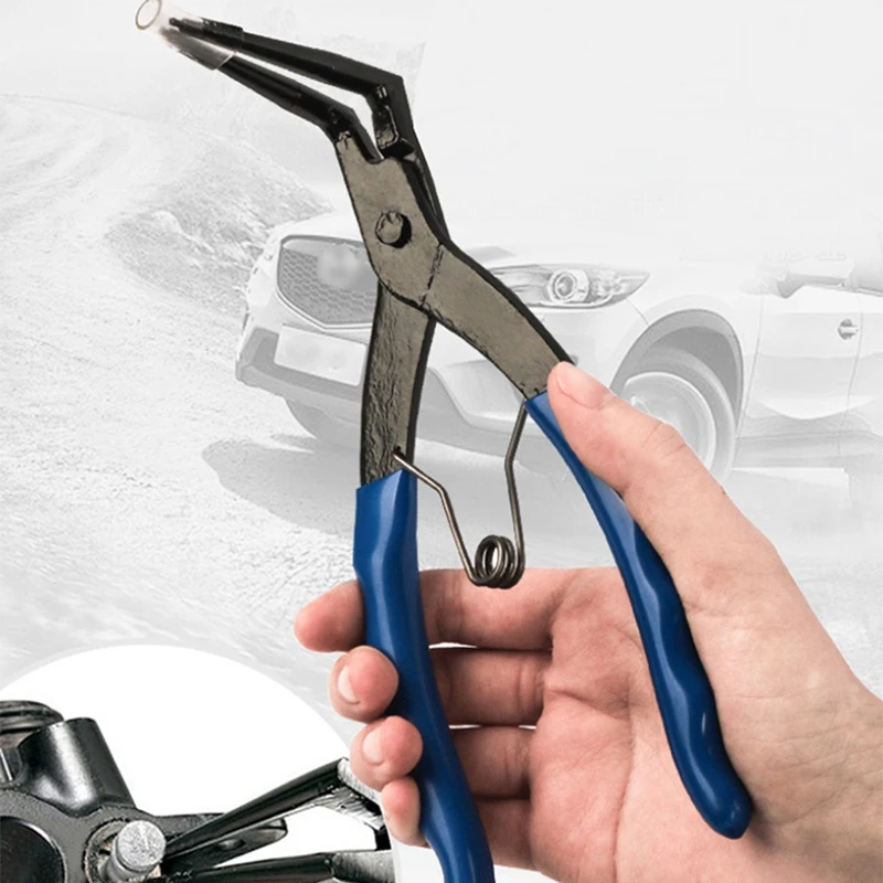 

90-Degree Right-Angle Long Nose Pliers Auto Repair Tool Suitable For Trucks, Motorcycles And Automobiles.