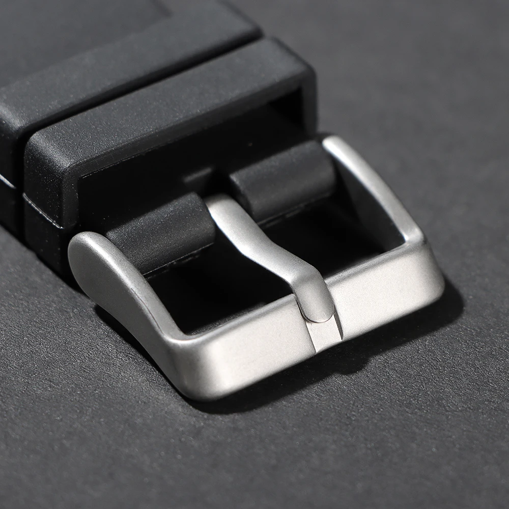 20mm 22mm 24mm nd limits mergulhador pulseira de relógio de silicone para seiko para cidadão para água fantasma cinto mergulho pulseira de borracha