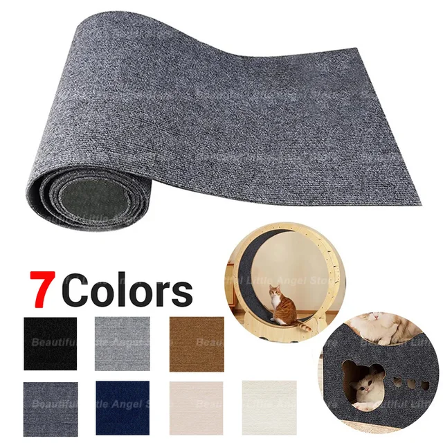 Samoprzylepna ściana zapobiegająca zarysowaniom kotów Sofa DIY koty ochrona przed zarysowaniem łapy zaostrzyć trymowany dywan koty Scratch Board ﻿