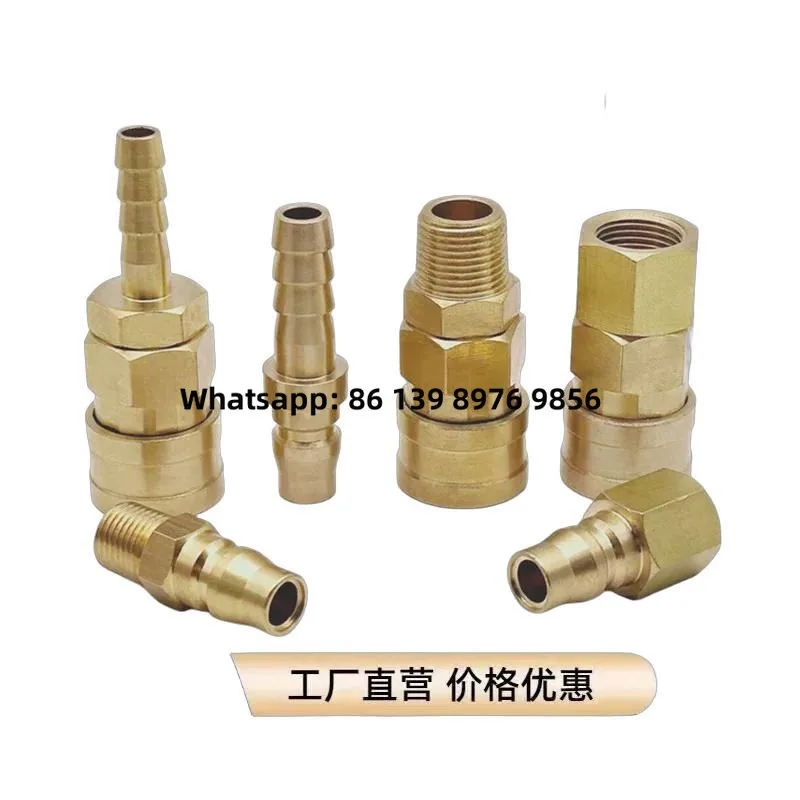 Moulding Nissei Standard Brass High-Flow Quick Connectors 4Tpm/3Tpm/Tsh/6Tph/8Tpt/Tsh