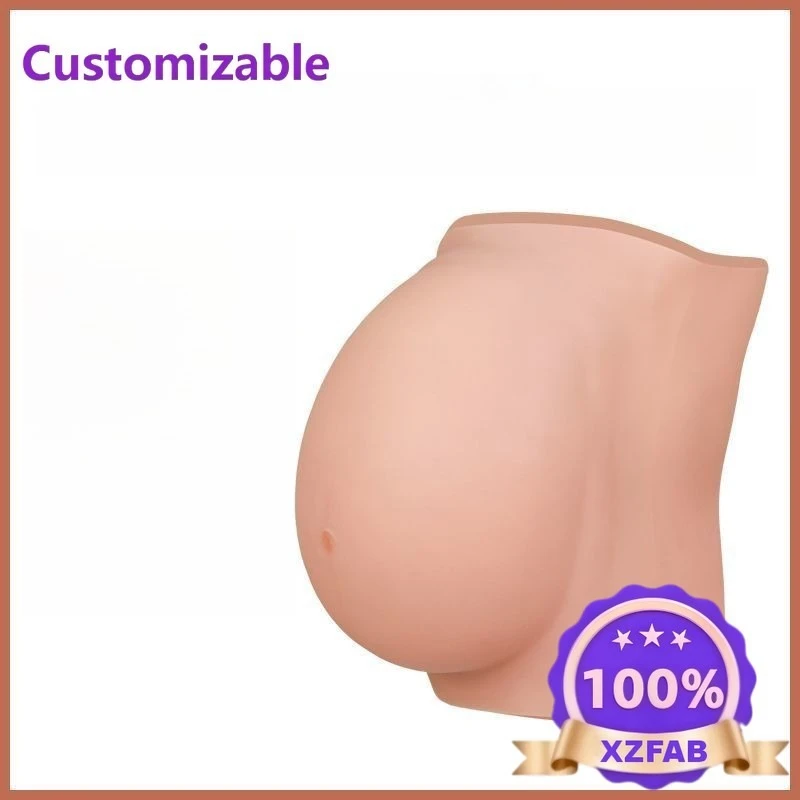 Direto da Fábrica 2026: Nova Barriga Falsa de Silicone para Simulação de Gravidez - Super Barriga Falsa para Gravidez (Artigos de Gravidez)