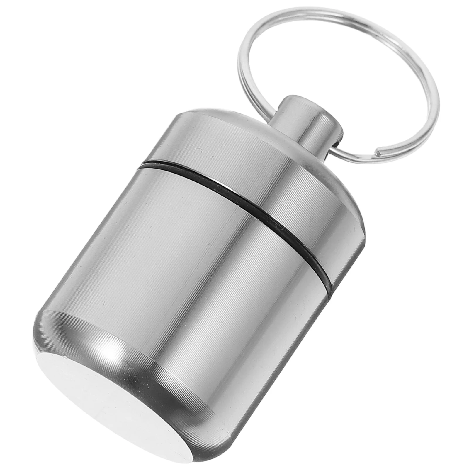 

Durable Earbud Hard Case Organizer Waterproof Metal Storage with Keychain for Music Anytime Anywhere Portable Earplug Case