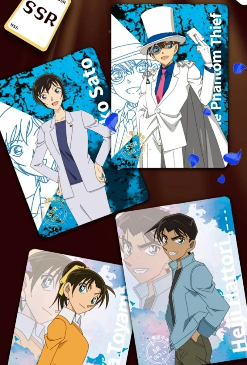 KAYOU Echte Detektiv Conan Karte Name Denken Reveal Paket Halloween Thema Kuroba Kaito Anime Sammlung Karten Spielzeug Geschenke – Detail 25