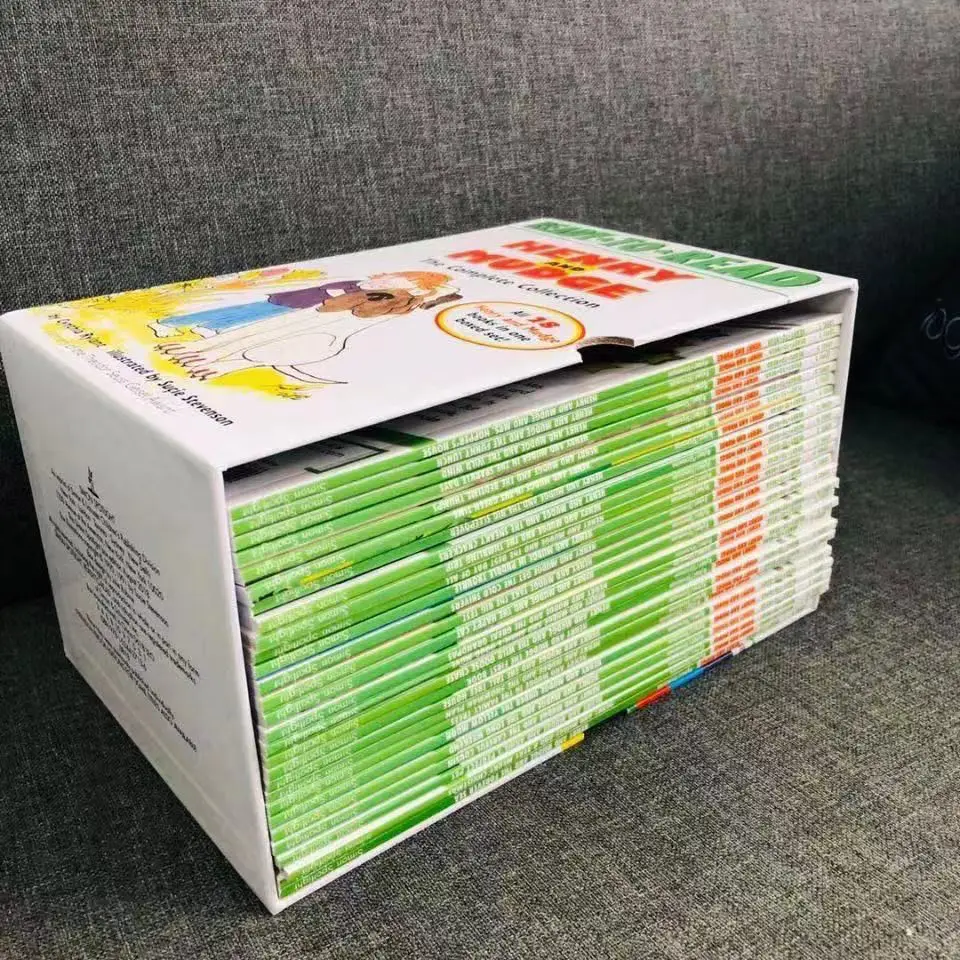 28 Volume Ready To Read Henry and Mudge English Child Book Learning and Education Picture Books for Ages 3 To 6