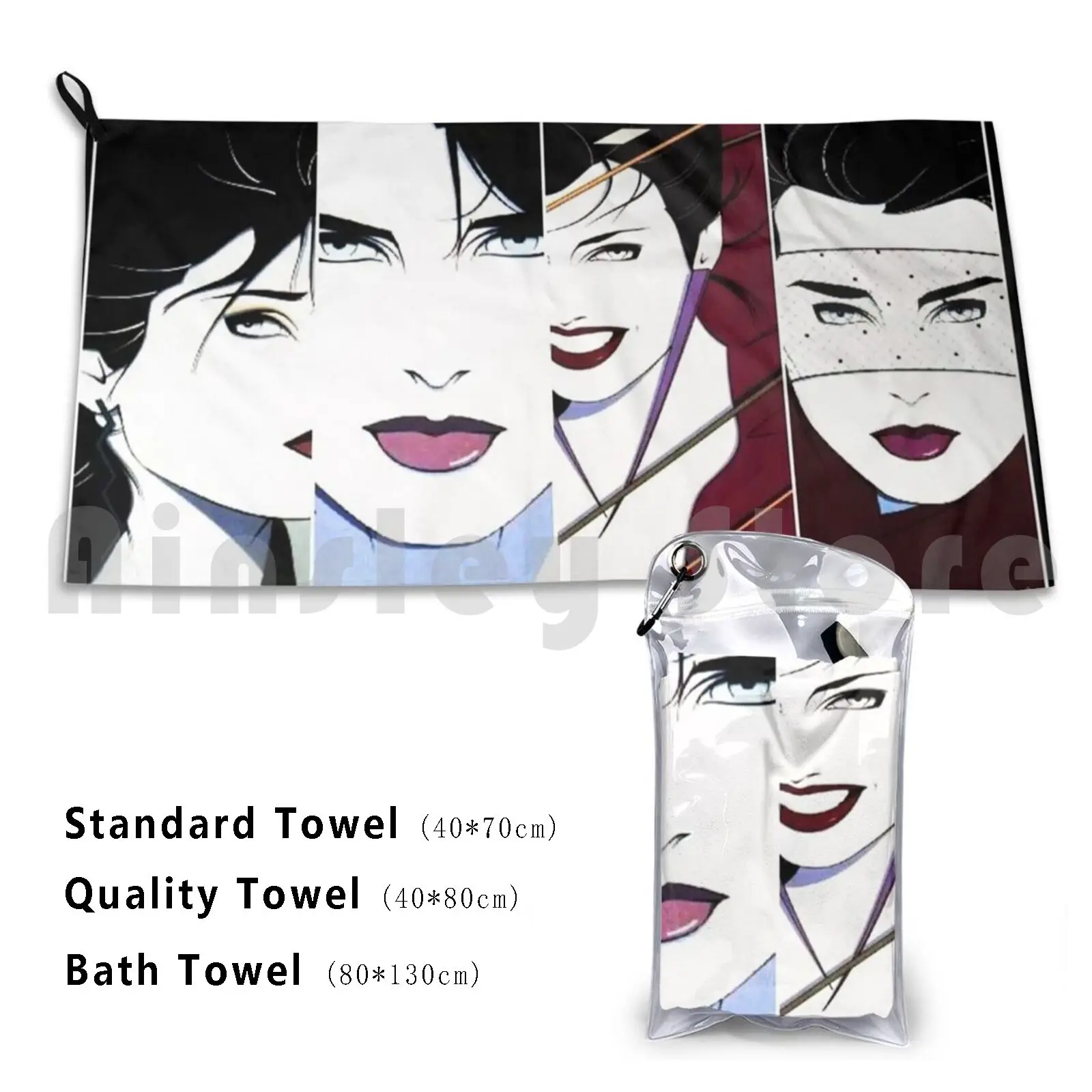 Art Girl Beauty On Cover Album Duran Duran 99art Toalla personalizada Toalla de baño Art Girl Beauty On Cover Album