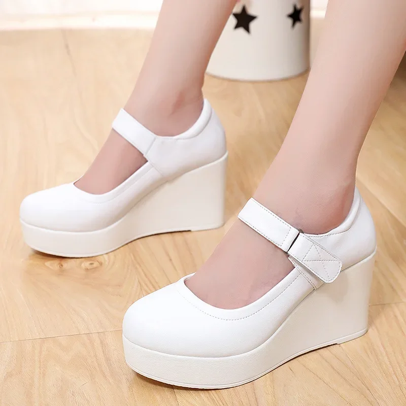 

Wedge Women Heels Shoes Woman Wedding Shoes Women's Loafers Mary Jane Ladies Shoes Platform Heels Luxury Pumps Designer Heels 43