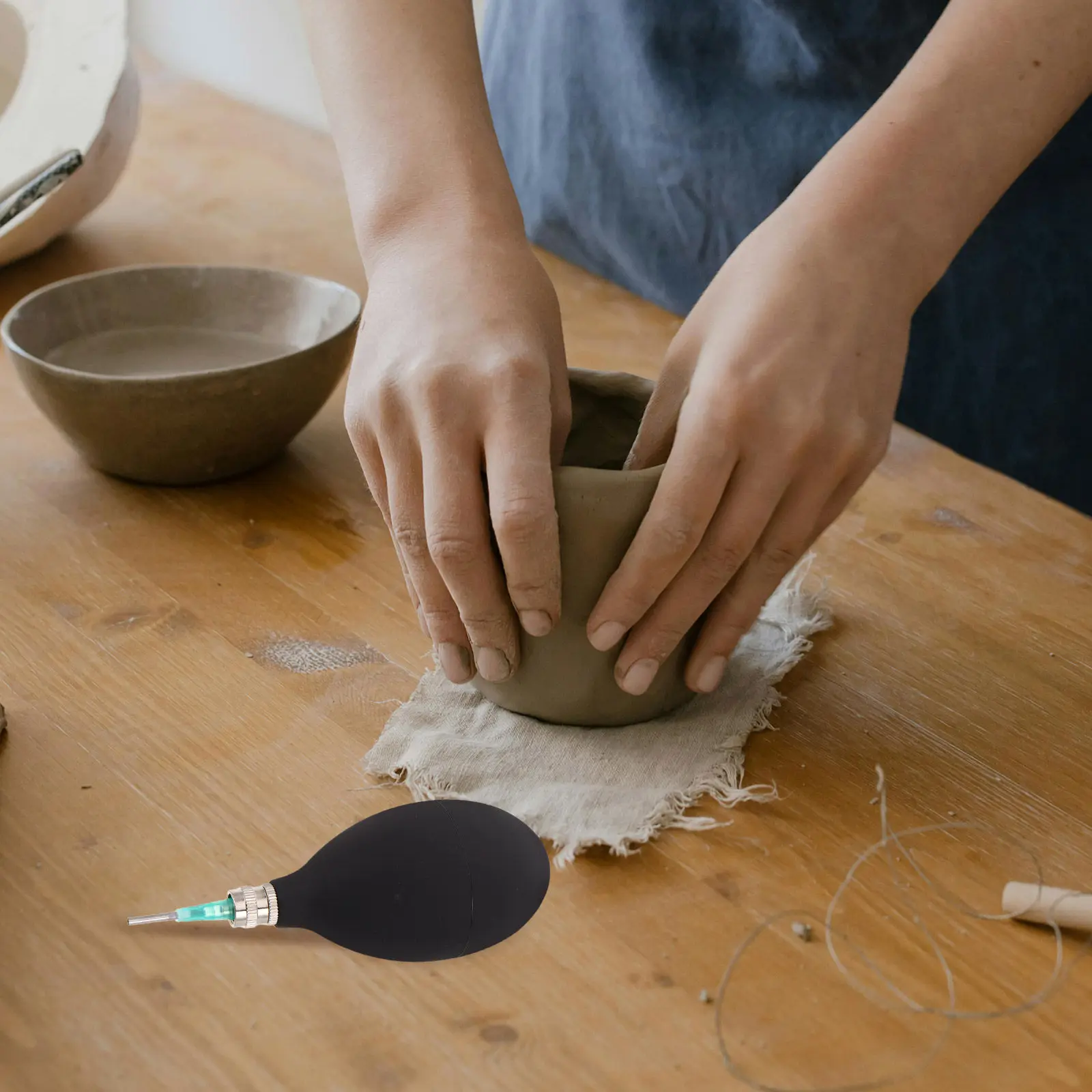 1Set Ceramic Applicator Pottery Tools Squeeze Bottle Set Clay Detail Needles Precise Slip Trailing Underglaze Application