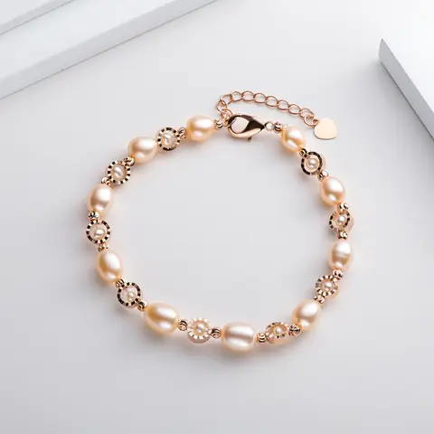 8 best sales roséguldarmband - №5