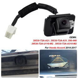 8 Pin Car Rear View Backup Parking Camera Black 39530-T2A-A21 39530-T2A-A31 for Honda Accord Sedan 2.4L 3.5L 2014 2015 2016 2017