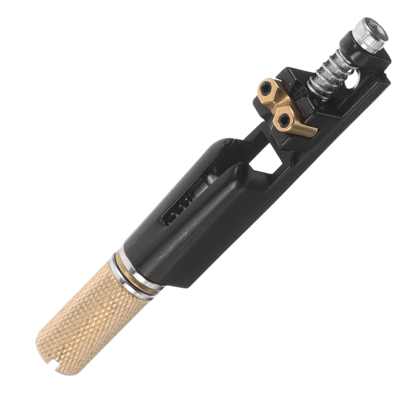 

Brass Electric Guitar Bridge Saddles Tailpiece Flat Top Metal 6 String Headless Design Durable Precision Compatible Accessories