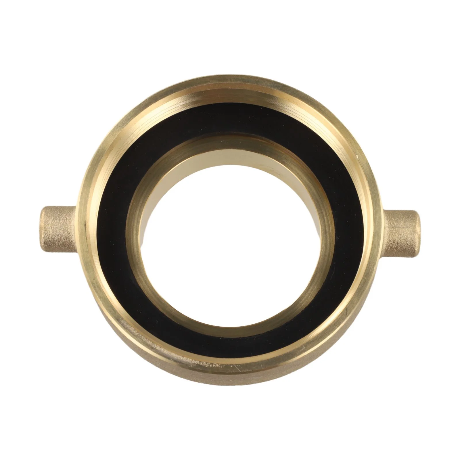 

Brass Fire Hydrant Hose Adapter 2 1 slash 2 inch NST Female x 2 inch NPT Male for Fire Truck and Hose Connection