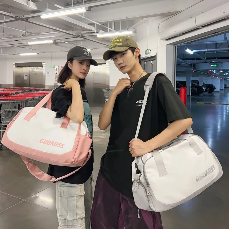 

Fashion Sports Gym Swimming Tote Bag Unisex New Design Travel Duffel with Wet Dry Separation Storage for Women Designer Luxury