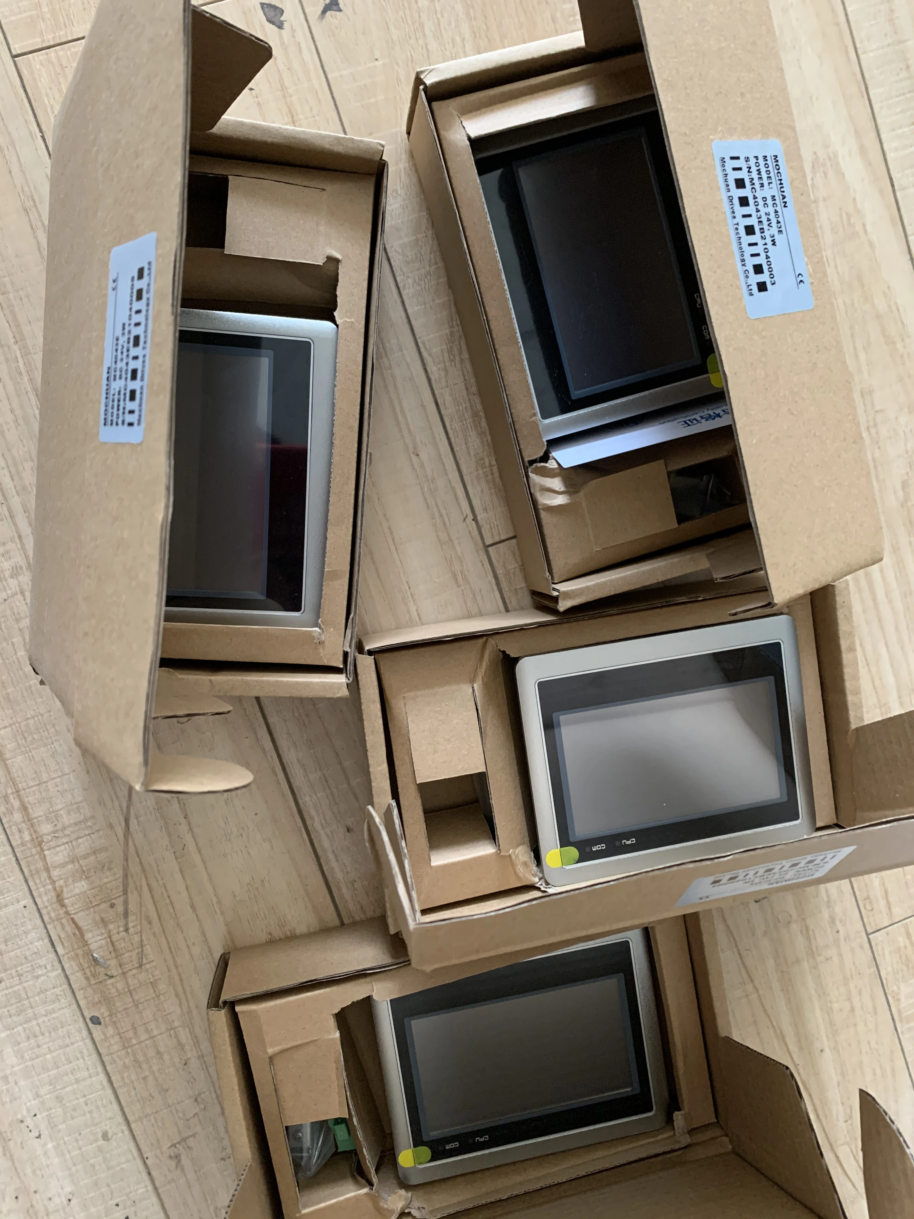 Mochuan HMI 4,3 '' 480x272 Tft Lcd RS485 Ethernet Modbus TCP RTU Kompatybilny ze wszystkimi markami PLC