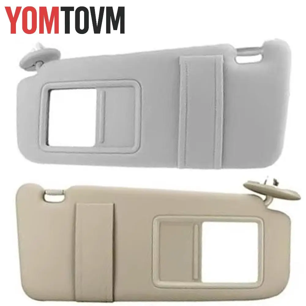 

Car Sun Visor Panel with Mirror Light for Toyota Venza 2009 2010 2011 2012 2013 2014 2015 2016 Left Hand Drive Grey Beige