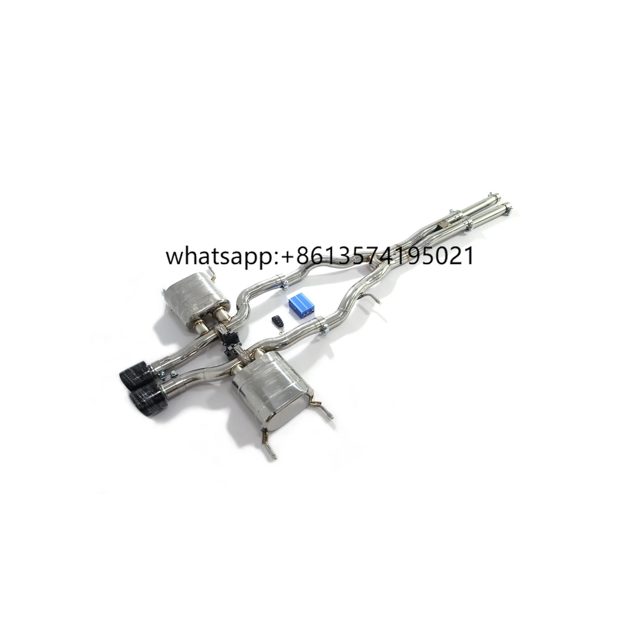 

ING Exhaust System Stainless Steel Exhaust Catback With Valve for Jaguar F-type 3.0T Muffler Catback Various Tips ACCESSORIES