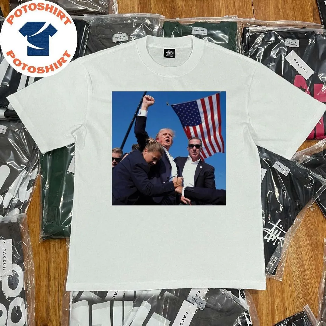 Official-Trump-Raising-Fist-For-Freedom-After-Failed-Assassination-Attempt-Classic-t-shirt