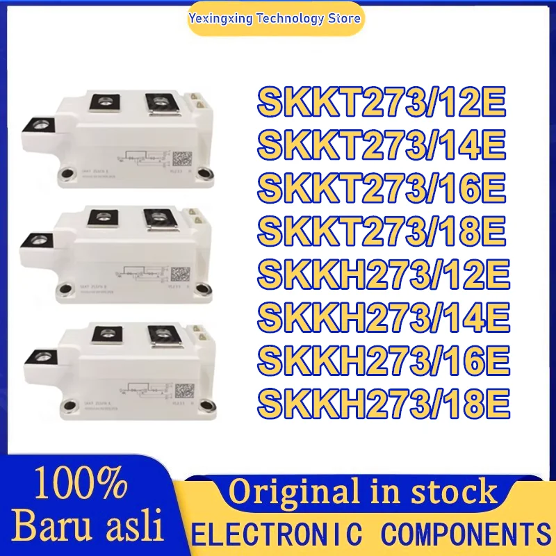 SKKT273 SKKT273/12E SKKT273-14E SKKT273-16E SKKT273-18E SKKH273/12E SKKH273-14E SKKH273-16E SKKH273-18E Thyristor Diode Modules