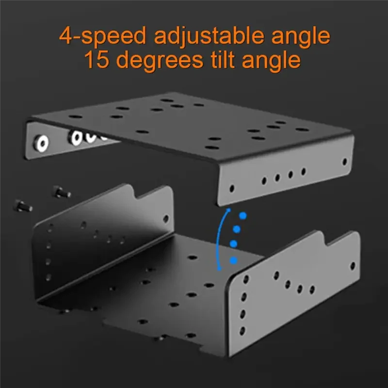 New!Z9 Game Steering Wheel Desktop Bracket 4-Position Adjustable Angle Fixed Mount For V12lite FANATEC
