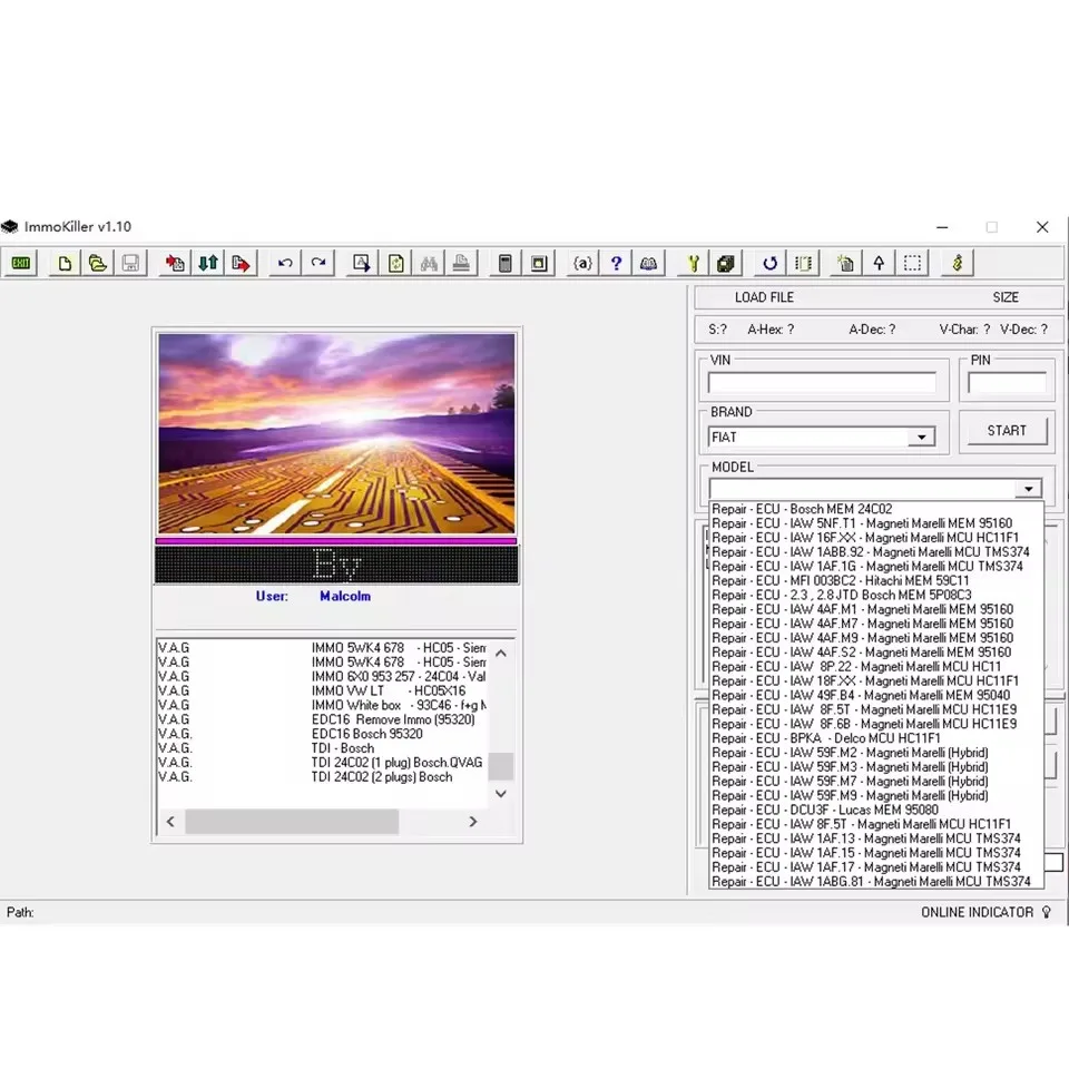 2024 Venta caliente ImmoKiller V1.10 Nuevo IMMO Off Software v1.1 Programador ECU IMMO SERVICE TOOL V1.2 Immo Off Software 2 en