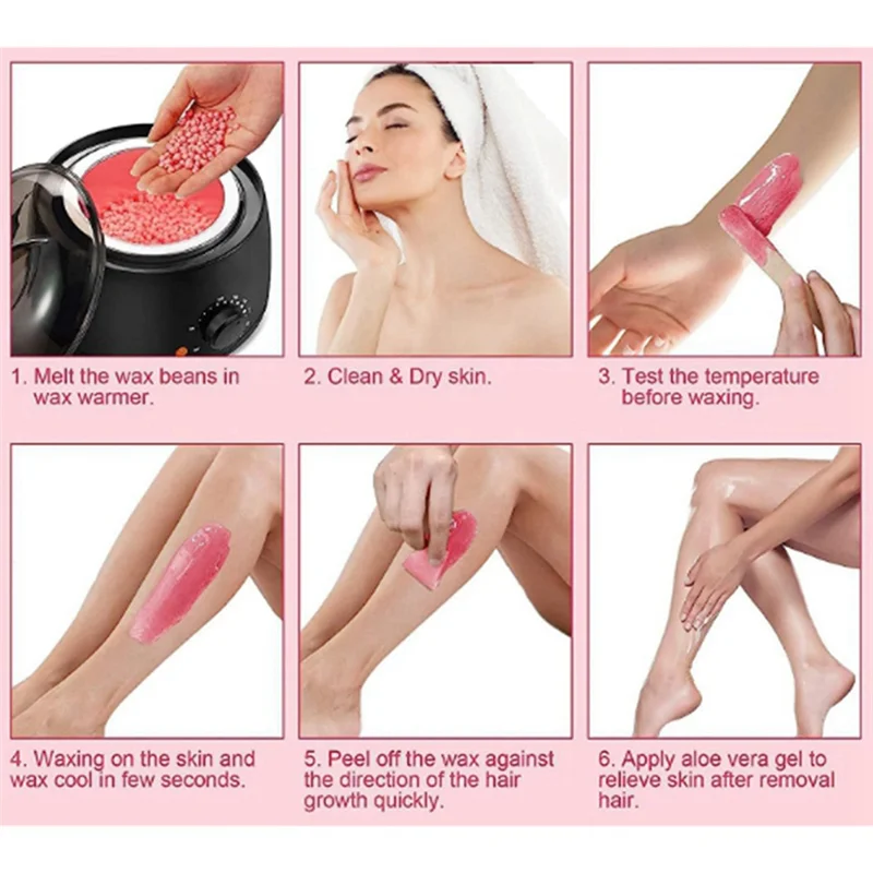 Haricots de cire à cirer 500G pour épilation, perles de cire épilatoire entièrement dures pour Machine chauffante à cire, Style 9