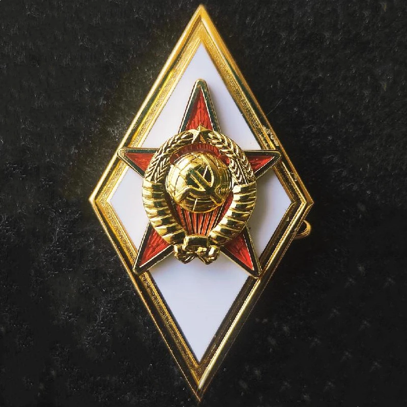 

Выпускная медаль Советского Союза Монарх Высшая школа Фрузе Эмблема Жуковский Медный значок Коллекционная копия