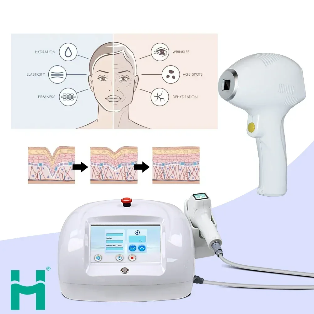 

Portable 1470nm laser Wrinkle Removal fractional handle OEM laser Wrinkle Removal skin tightening machine