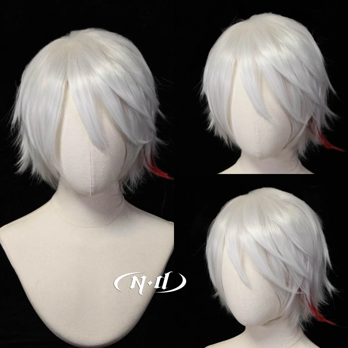 

ND Shouyue Cosplay Wigs Hairpiece Honor of Kings Game Cosplay Hair Wigs for Comic Con Coser Costume Theme Party Heat Resistant