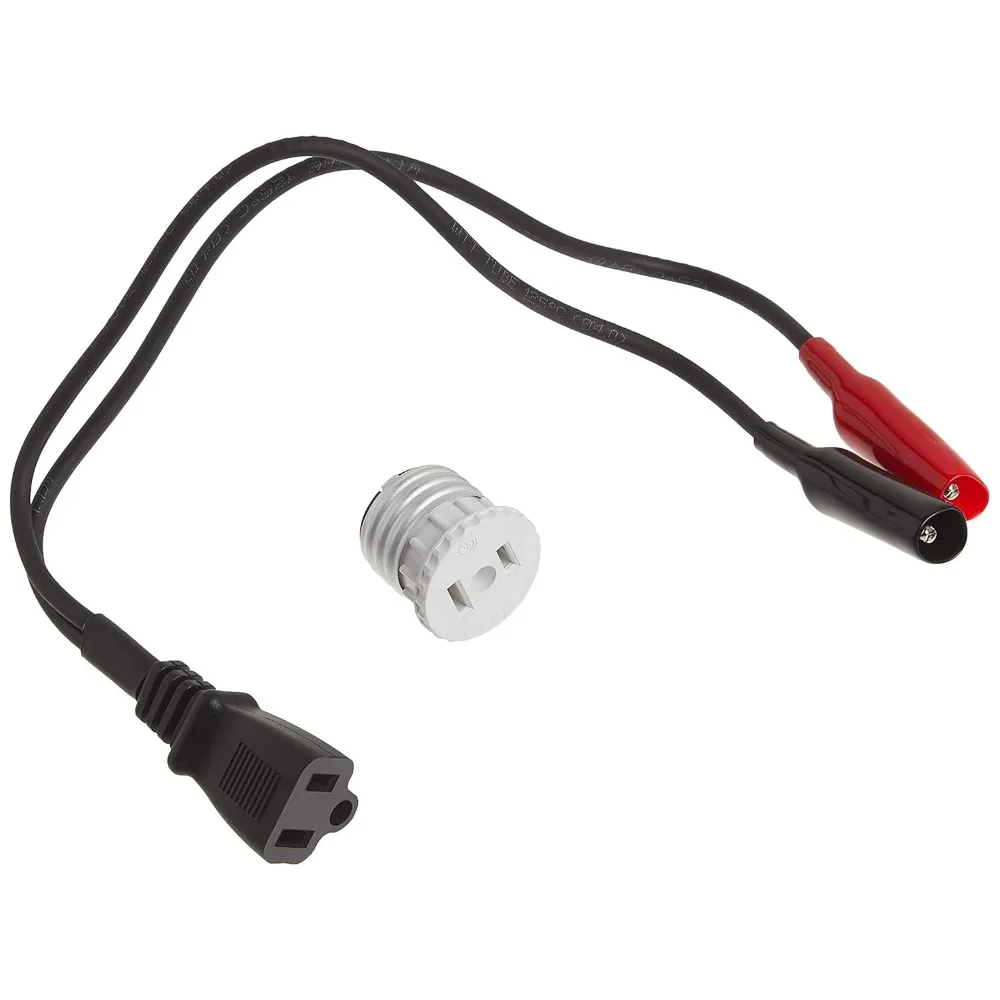 

Комплект адаптеров для поиска автоматического выключателя с зажимами типа «крокодил» и лампочкой, совместимый с электрическим тестированием