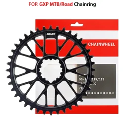 Ultralight forGXP Chainring 32T-48T Direct Mount Crank Sprocket MTB/Road Bike Crankset for 3-Bolt Direct Crank