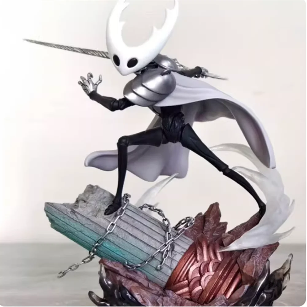 

Фигурка из аниме Hollow Knight, 34 см, коллекционная модель из ПВХ, подарок для фанатов на Рождество