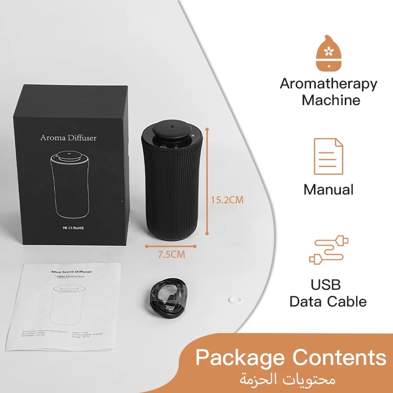 Namste Diffuser Multifunctionele Bluetooth Machine Geurapparaat Kleine Power Opslag Draagbare Aromatherapie Machine