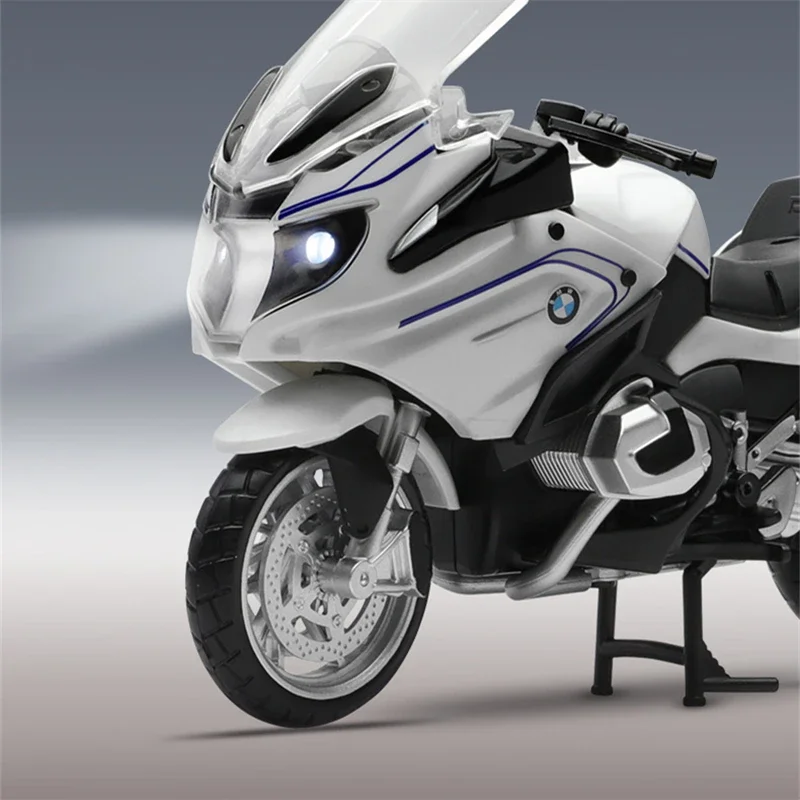 1:12 BMW R1250 RT Alloy Sports Motorcycle Model Diecast Metal Toy Travel Street Motorcycle Model Simulation Collection Kids Gift