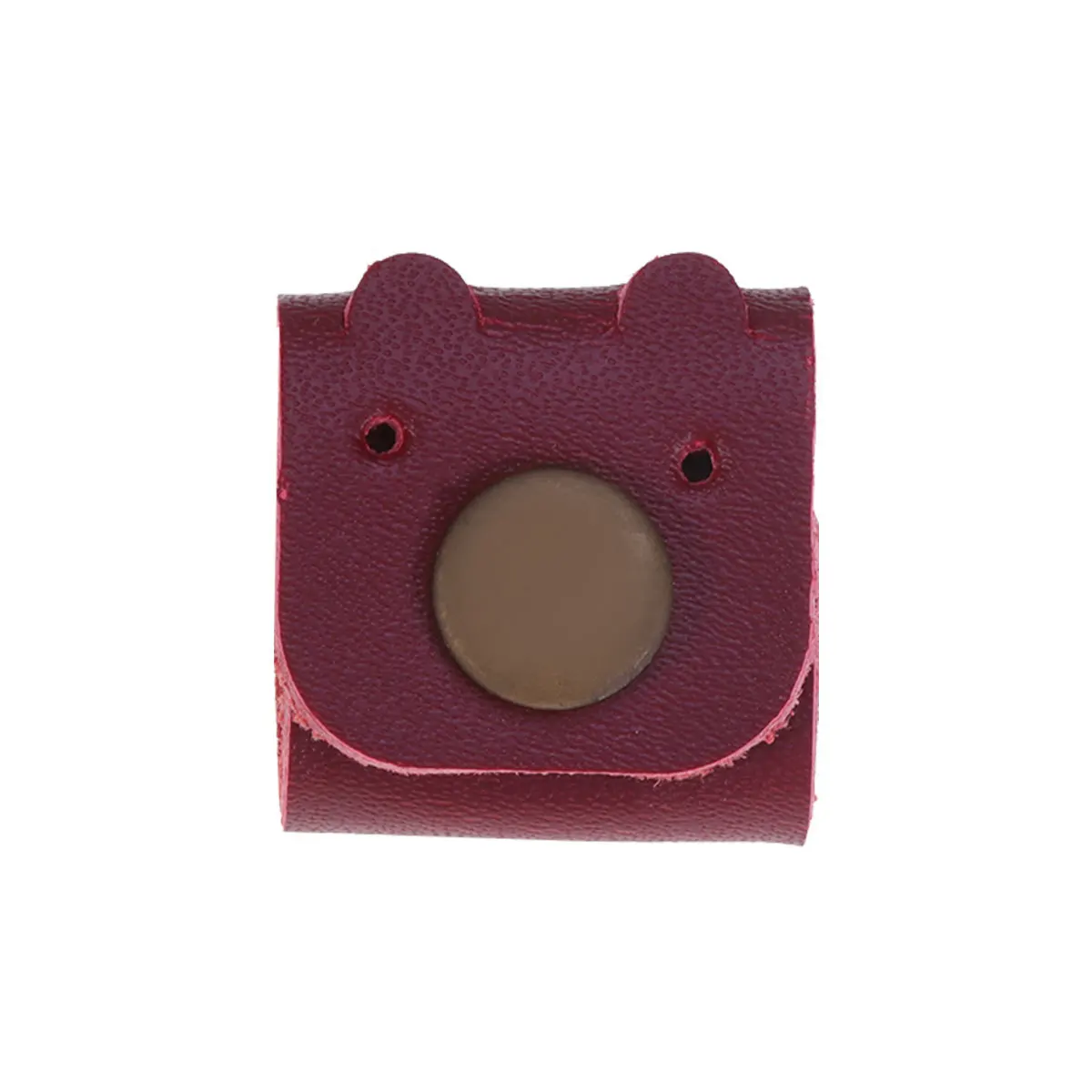 

Cowhide Winder Wire Holder Earphone Fixer Data Line Cord Keeper Cable Storage Organizer