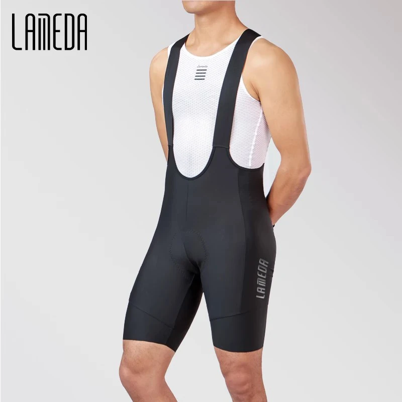 

Lameda Cycling Bib Shorts Sweat-absorbent Men's Bicycle Shorts Quick-drying Summer Bike Clothes Professional Men Shorts