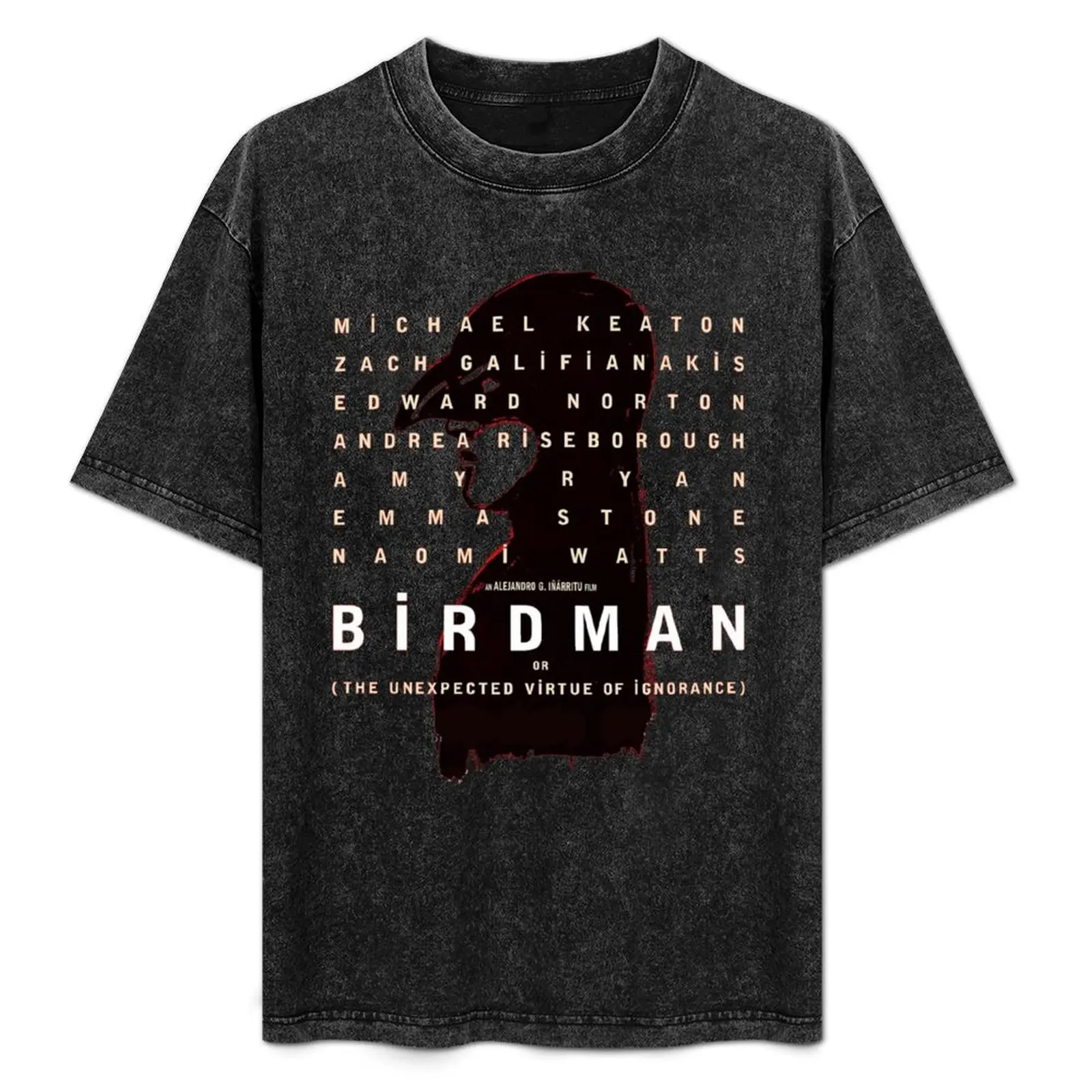 

Birdman poster T-Shirt Plus Size Everyday Tee Shirt