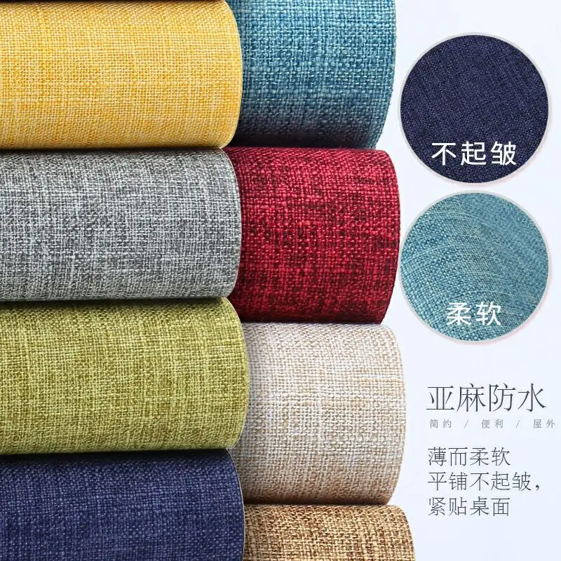 Linen Water-Repellent Cloth Table Runner Chinese Style Tea Mat Zen Dry Pour Tea Tablecloth Versatile Tea Table Fabric Tea