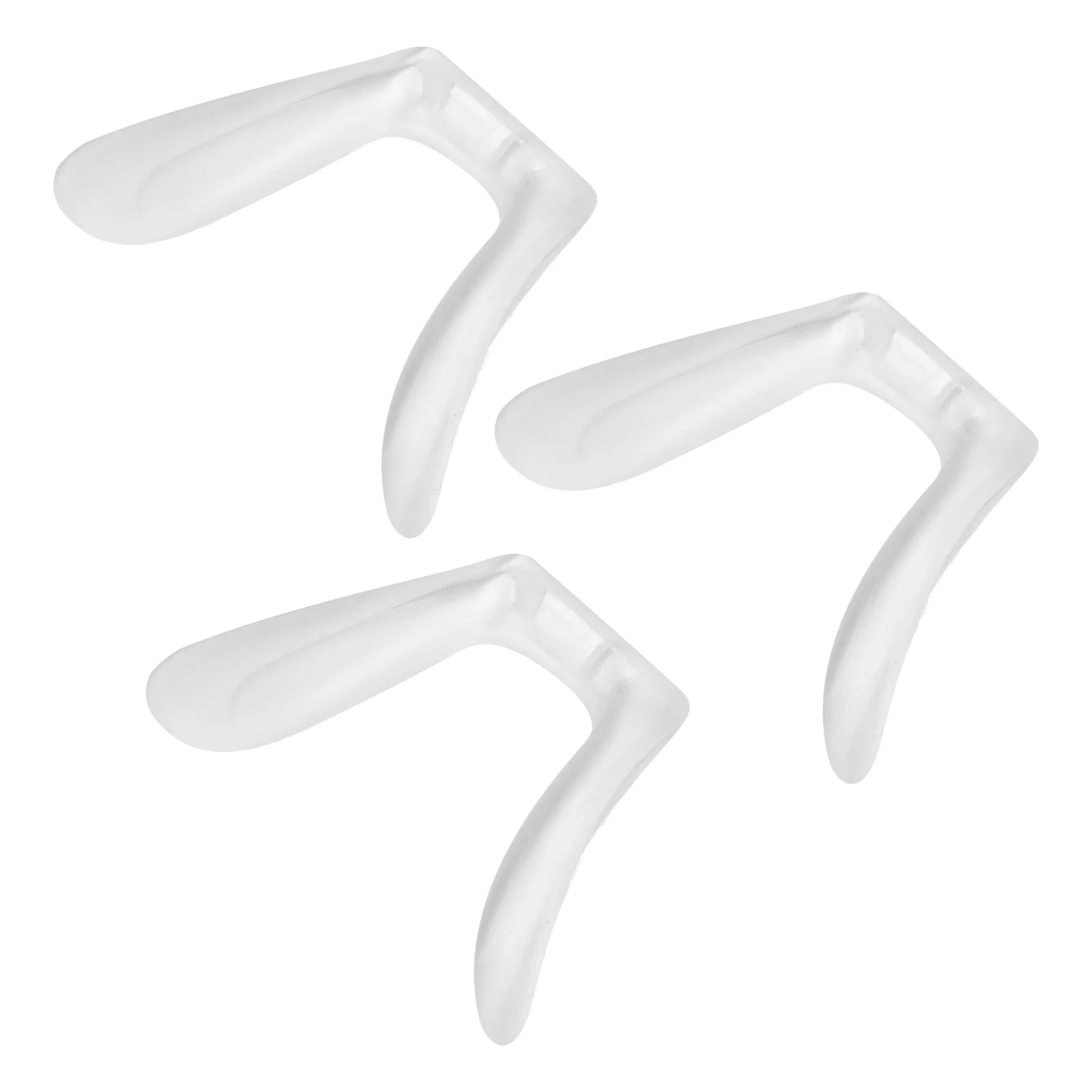 

3pcs Transparent Nose Pads for Kids Eyeglasses Comfortable Silicone Non Slip Replaceable Glasses Repair Accessories 569 Model