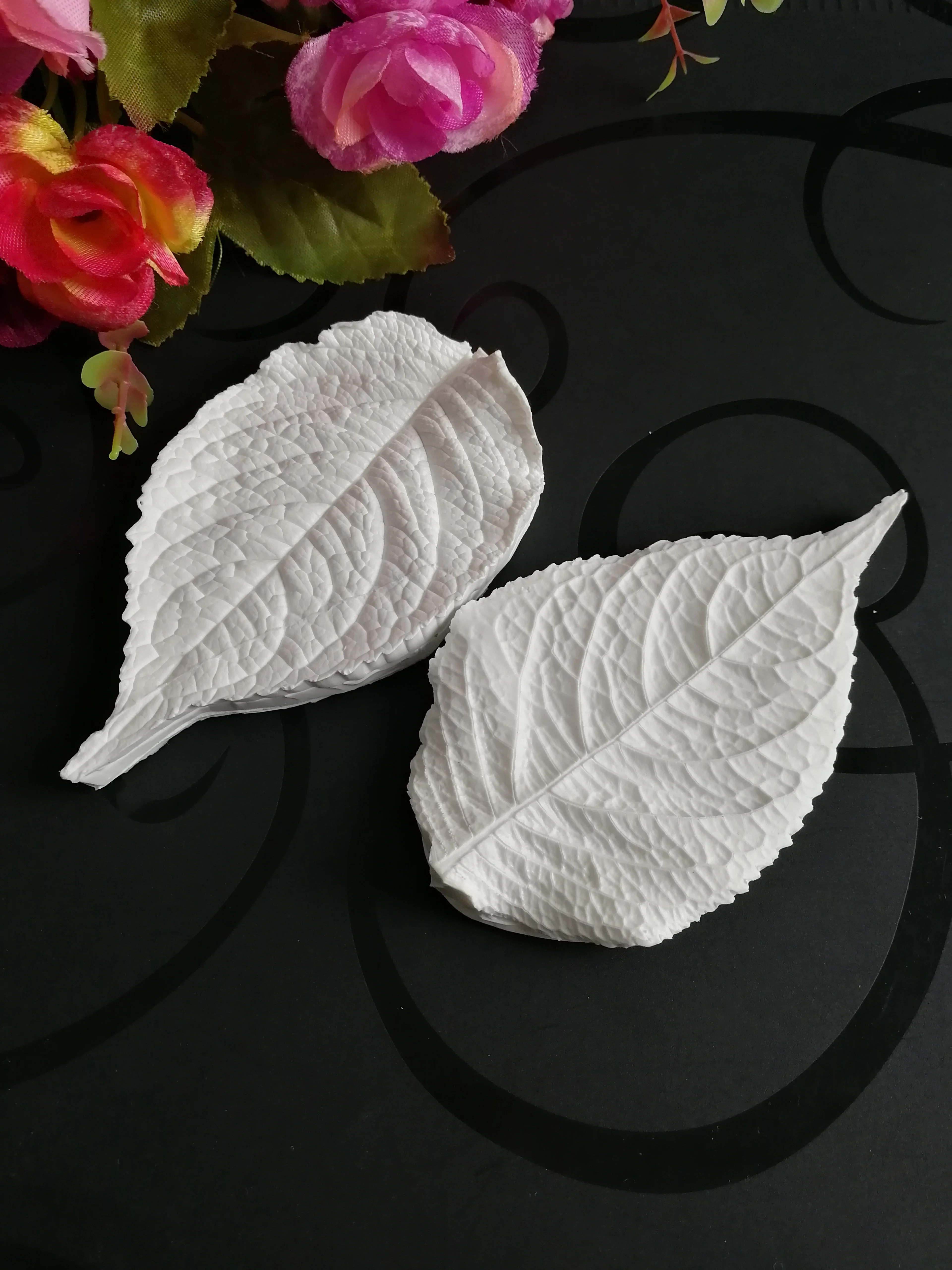 Large Hydrangea Leaf  Silicone Mold Fondant Cakes Decorating Mold Sugarcraft Chocolate Baking Tool For Cakes Gumpaste Form M2476