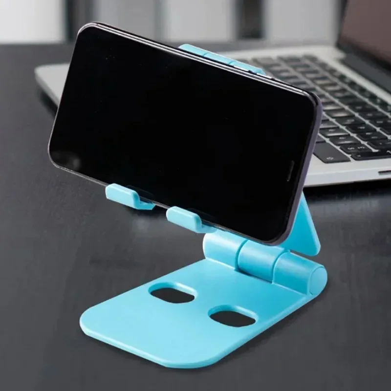 Folding Cell Phone Stand Fully Adjustable Foldable Mobile Phone Holder Cradle Dock Compatible with iPhone 15 14 13 12 Pro Max Xs