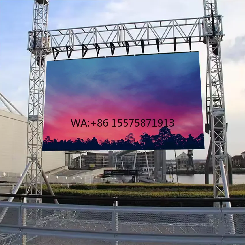 

Настраиваемая высокая яркость, оптовая продажа, горячая распродажа, аренда видео, настенная панель, светодиодный экран, открытый