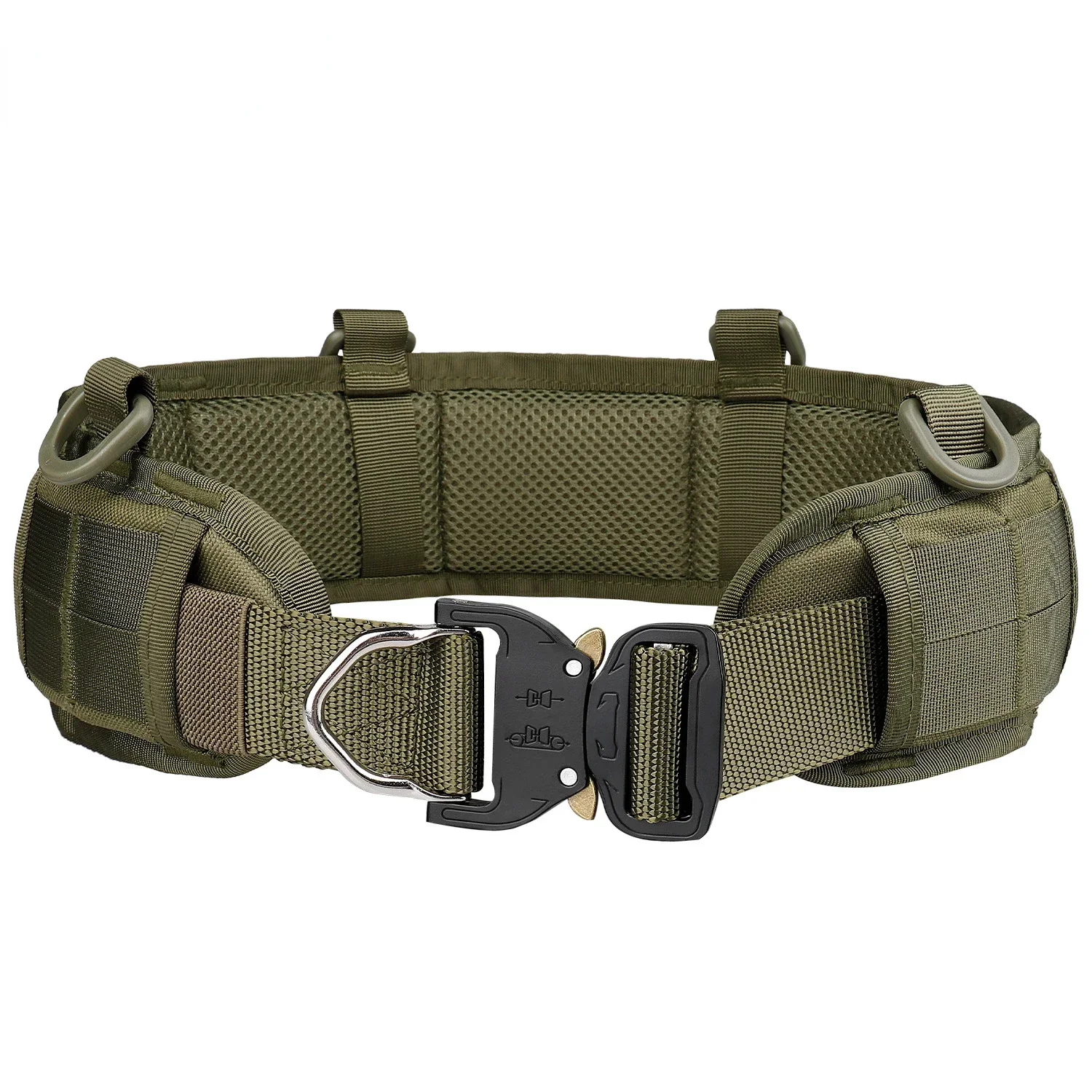 

Outdoor molle tactical belt 800D webbing thickened belt breathable and comfortable for training, mountaineering and riding