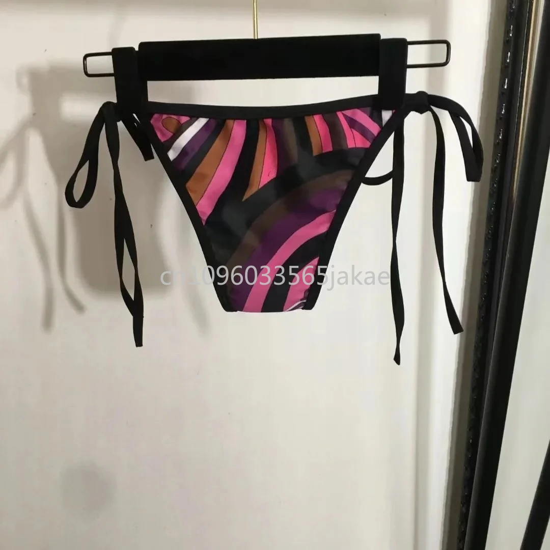 2025 novos conjuntos de biquíni com faixa de cabeça feminina, trajes de banho de design de moda, marca europeia, trajes de banho tankini sexy